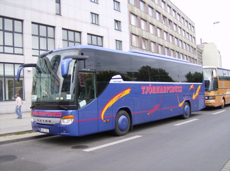 Schwedisches Busunternehmen am 19.09.2008 in Cottbus