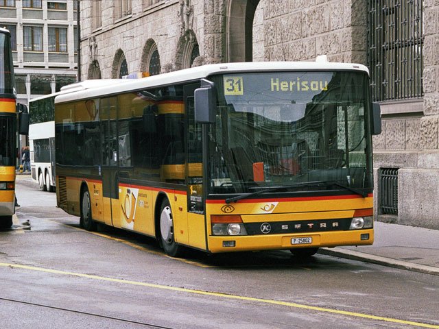 Setra Postauto in St.Gallen September 2001