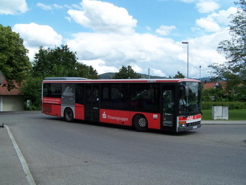 Setra S 315 NF der RAB am ZOB am 09/06/09.