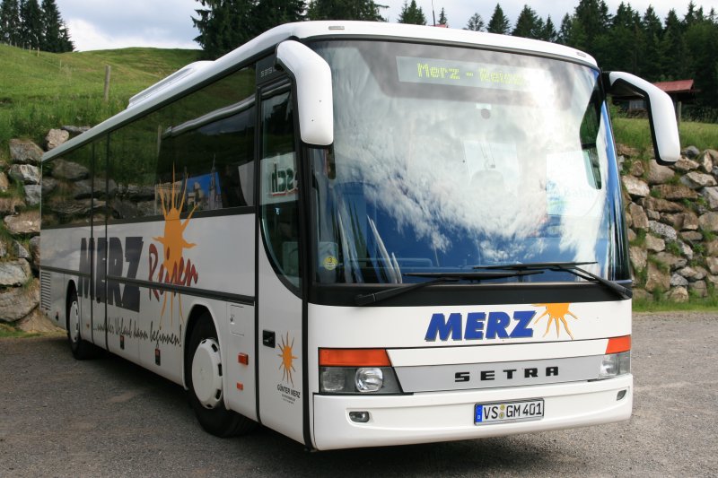 SETRA S 315 UL  Merz , 28.06.2008 Oberstdorf-Sllereck
