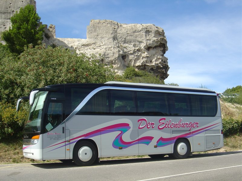 SETRA S 411 HD  Geiler - Der Eilenburger , 21.09.2004 Les-Baux-de-Provence