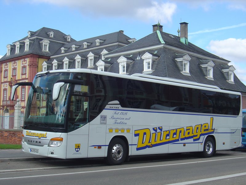 SETRA S 415 GT-HD  Drrnagel , 20.10.2007 Bruchsal Schloss