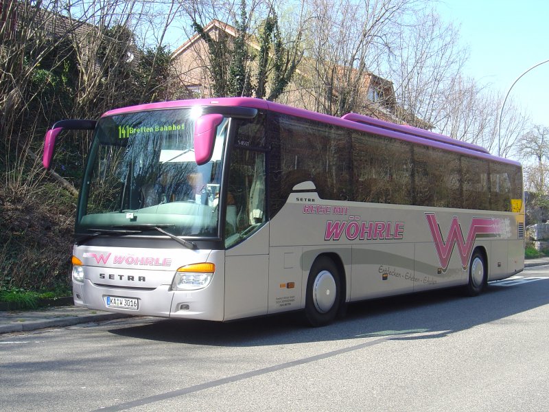 SETRA S 415 GT  Whrle , 26.03.2007 Gondelsheim