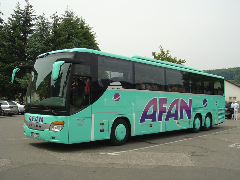 SETRA S 416 GT-HD  Afan , 15.06.2006 Schweigen Deutsches Weintor