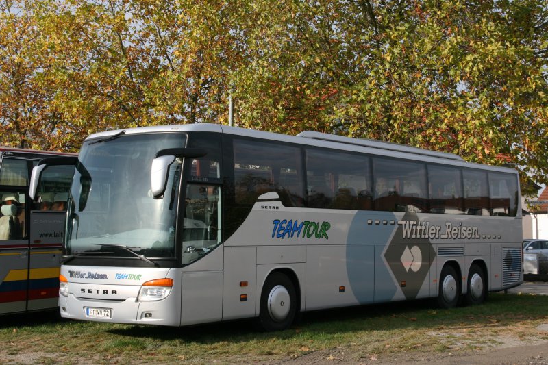 SETRA S 416 GT-HD  Wittler , 26.10.2008 Hockenheim