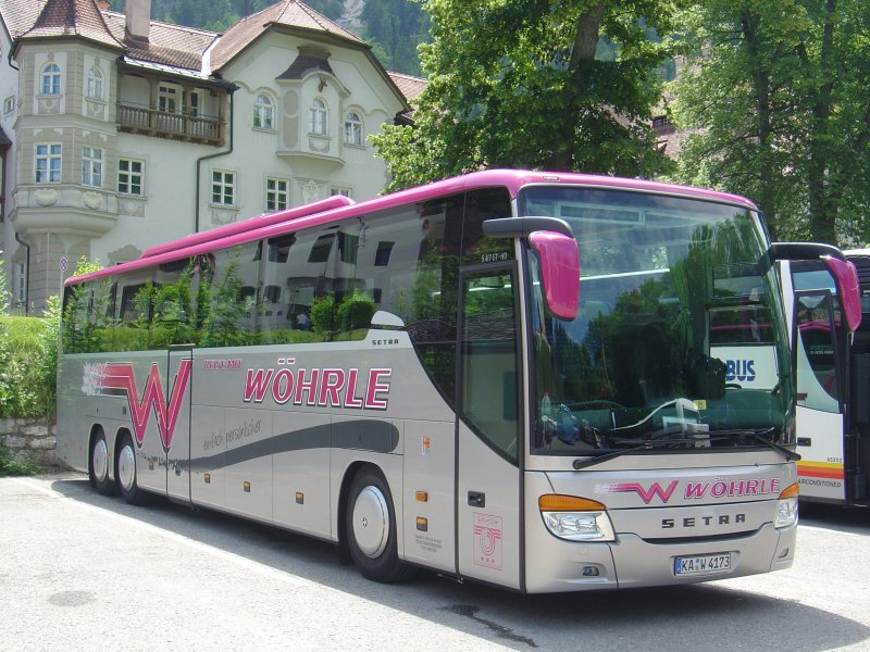 SETRA S 417 GT-HD  Whrle , 15.06.2007 Schwangau