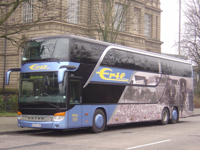 SETRA S 431 DT  Ertl , 18.02.2007 Dsseldorf