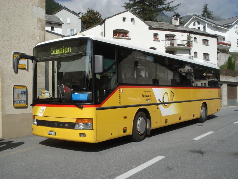 Setra S315 UL VS 243889 in Simplon Dorf!
Aufgenommen am 15.08.2009