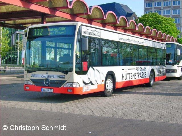 SK-RV 75 am Halleschen ZOB