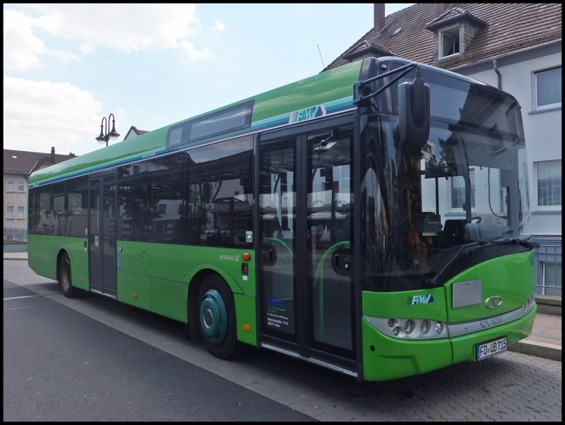 Solaris Urbino 12 Der Uwag In Fulda Am 15 07 2013 Bus Bild De