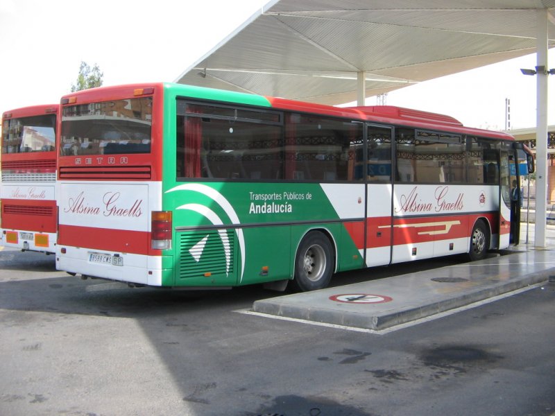 Spanien/Almeria/Busbahnhof/Setra-berlandbus/04.10.07.