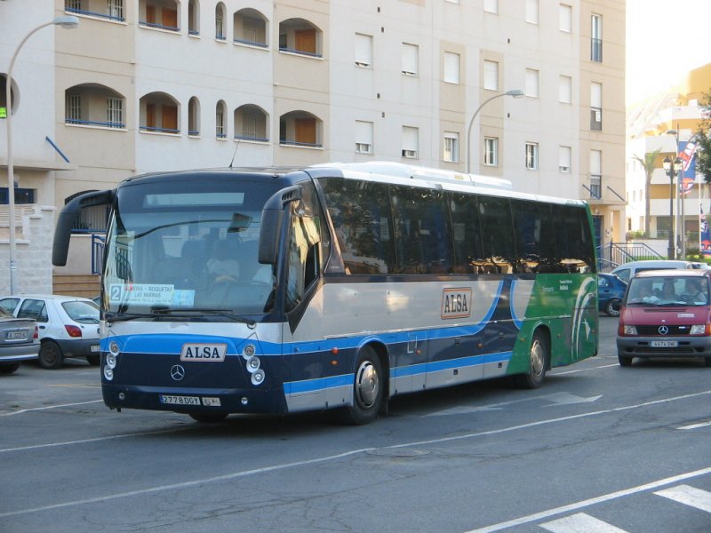 Spanien/Roquetas der Mar,MB-Linienbus,01.10.07.