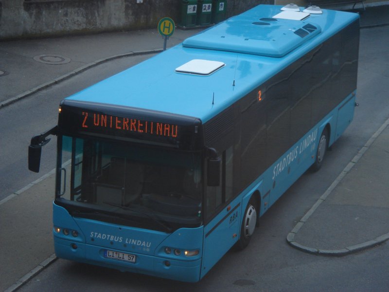 Stadtbus in Lindau. Am Lindauer Hbf.