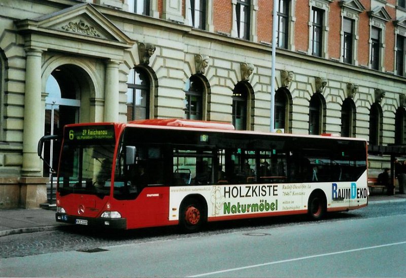 Stadtwerke Konstanz Nr. 15/KN-C 1115 Mercedes Citaro am 15. September 2008 Konstanz, Bahnhof