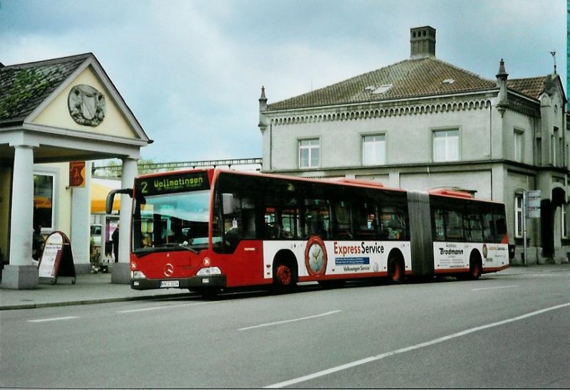 Stadtwerke Konstanz Nr. 34/KN-C 1134 Mercedes Citaro am 15. September 2008 Konstanz, Bahnhof