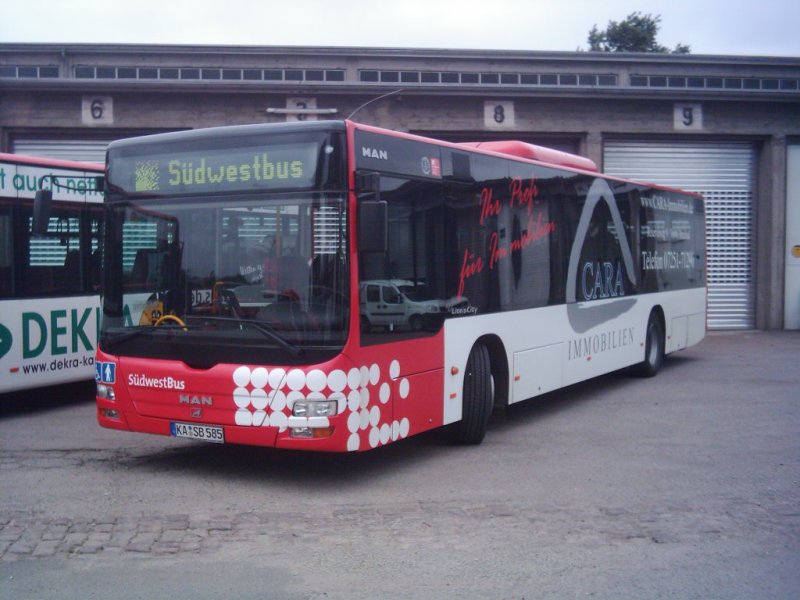 SüdwestBus, Betriebstelle Karlsruhe: MAN Lion's city