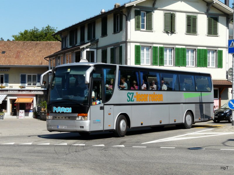 SZ-leser reisen - Setra PIR:RP 500 unterwegs in Hasle am 01.09.2009