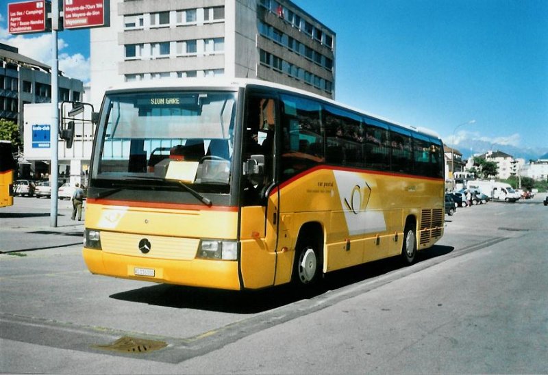 Theytaz, Sion VS 116'000 Mercedes am 3. August 2008 Sion, Bahnhof