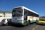 Südafrika / Kapstadt: MAN Lion´s Explorer mit der Wagennummer 4338 des Unternehmens  Golden Arrow Bus Services , aufgenommen im April 2015 in Kapstadt.