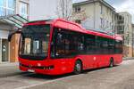 BYD Elektrobus  FMO Friedrich Müller Omnibusunternehmen , Ettlingen Dezember 2022