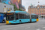 MAN Bus 1605, auf der Linie 5C, fährt am 27.06.2023 durch die Vesterbrogade.
