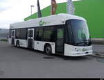 Hess E-Bus abgestellt in Kerzers am 14.01.2023