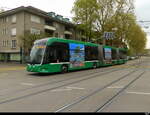 BVB - Hess E-Bus  Nr.9101 unterwegs auf der Linie 50 in der Stadt Basel am 10.04.2026