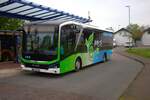 Neuer Stadtverkehr Maintal MAN Lions City E am 25.04.25 in Dörnigheim