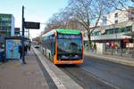 RNV Mercedes Benz eCitaro Wagen 8500 am 22.12.19 in Heidelberg auf der Linie 20 