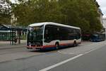 ESWE Verkehr Mercedes Benz eCitaro Wagen 154 am 17.08.21 in Wiesbaden