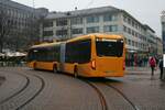 HEAG Mobilo Mercedes Benz eCitaro G Wagen 422 am 04.12.21 in Darmstadt