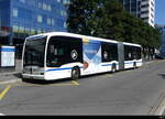 Zugerland - Mercedes eCitaro Nr.2 ZG 88002 unterwegs auf der Linie 3 in Zug am 15.07.2023
