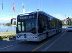 Zugerland - Mercedes eCitaro Nr.4  ZG 88004 unterwegs auf Dienstfahrt in Zug am 15.07.2023