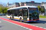 ESWE Verkehr Mercedes Benz eCitaro Wagen 153 am 07.09.25 in Wiesbaden