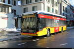 Postauto - Mercedes e Citaro BE 610538 unterwegs in Interlaken am 22.11.2025