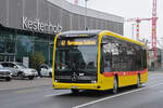 Mercedes eCitaro 1031, auf der Linie 47, fährt am 12.01.2026 zur Haltestelle St.