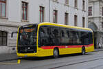 Mercedes eCitaro 1017, auf der Linie 37, wartet am 12.01.2026 an der Endstation am Bahnhof SBB. Aufnahme Basel.
