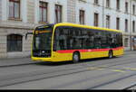 BLT - Mercedes e Citaro Nr1021  BL 7136 vor dem SBB Bahnhof in Basel am 01.02.2026