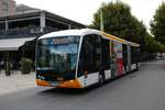 Mainzer Mobilität Sileo Elektrobus Wagen 603 am 10.08.21 am Höfchen