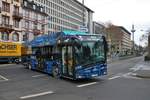 ICB Solaris Urbino 12 Electric Wagen 234 am 08.02.19 auf der Linie 75 in Frankfurt am Main