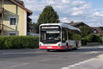 Yutong E-Bus von Albus (Bus L 9217, S-622XX) als Linie 21 in F�rstenbrunn, F�rstenbrunner Stra�e. Aufgenommen 23.7.2026.