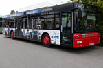 MAN-Bus des Unternehmens Reicheneder gesehen in Deggendorf am Busbahnhof 01.05.2016