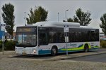 . MAN Lion's City Erdgasbus in Vlissingen am Bahnhof.  29.09.2016