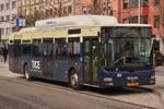 UQ 7157, MAN Lions City, vom Tice, stand am Busbahnhof in Esch Alzette.