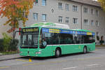 Mercedes Citaro 803, auf der Linie 42, wartet an der Haltestelle Habermatten.