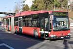 BERNMOBIL MB Citaro Facelift CNG 862 am 26.2.22 beim Kursaal.
