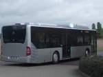 Mercedes-Benz Citaro Erdgasbus zum Test bei der VGBelzig - Rosa-Luxemburg-Str./  Ecke Am Kurpark in Bad Belzig am 10.10.12