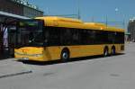 Solaris Urbino 15, ein Linienbus von Veolia Transport in Kristianstad am Busbahnhof.