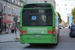 RMT 502 unterwegs in Eskilstuna Innenstadt am 17.09.2014.