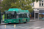 Stadtbus in Malmö, in den typischen Farben,leider kann ich den genauen Typ nicht nennen.